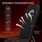 Équipement de fitness avec coussinets épais et résistants sur fond sombre