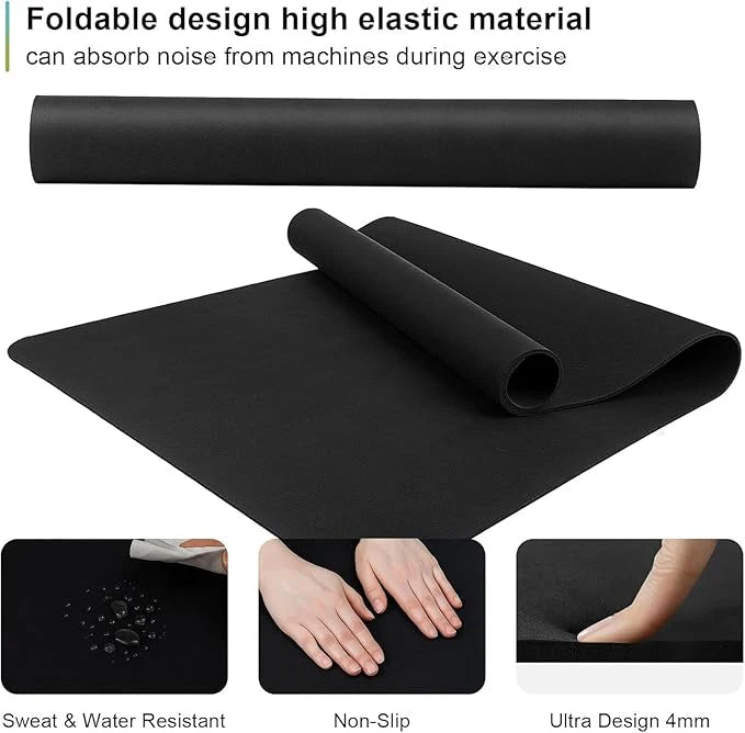 Tapis antidérapant pour équipements de fitness