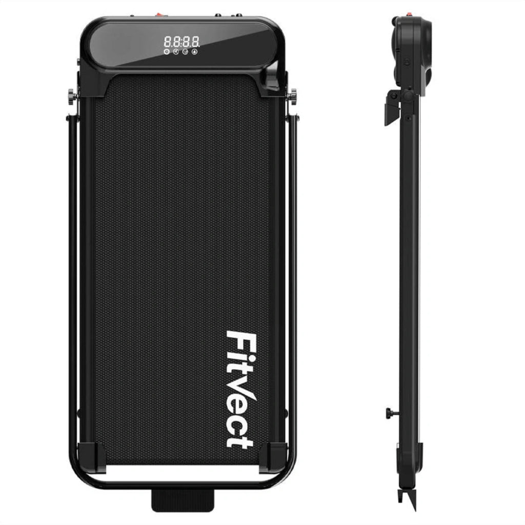FitVect c1f treadmill, ultra slim walking pad for jogging & running