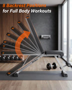 Banc de musculation Onyx